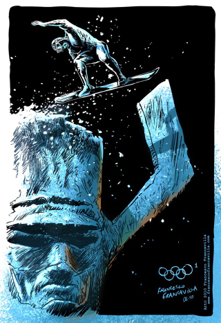 Illustration for article titled The Winter Olympics Would Be Much So Better With Superheroes